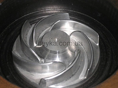 Aluminum tooling for small impeller casting