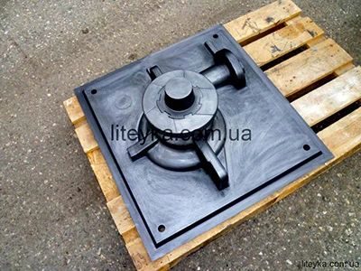 Centrifugal pump casing lower mold