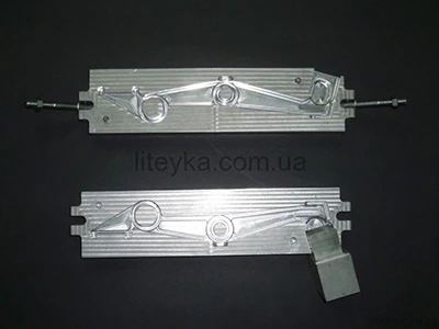 Aluminum mold for making lever