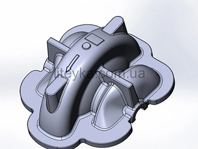 3D модель корпусу насоса