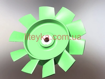 3D модель робочого колеса