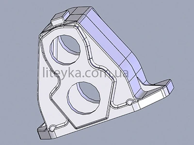 3D модель корпусу редуктора