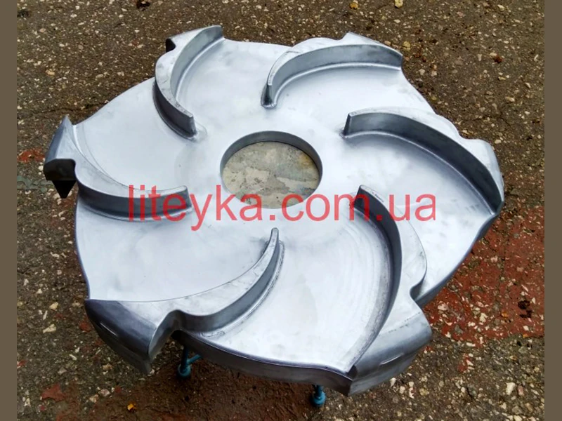 Алюмінієвий направляючий апарат, передня сторона