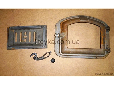 Відливання рамки та дверці для печі