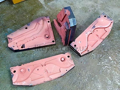 Кокіля після використання