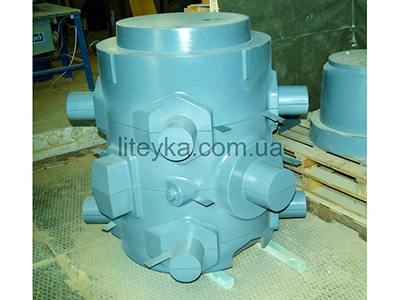 Модельний комплект циліндра силового за технологією ХТС