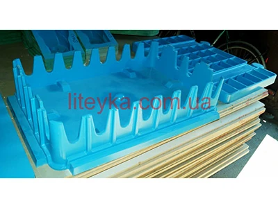 Модельна плита для піддону за технологією ПГФ