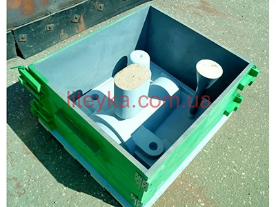 Ливарне оснащення корпусу по ХТС процесу