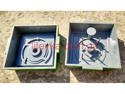 Модельний комплект колеса робочого для ХТС