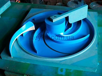 Пластикова модельна оснастка робочого колеса