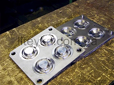 Алюмінієва багатомісна плита для виготовлення фланців