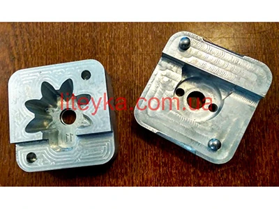 Форма ЛВМ для малогабаритного зубчастого колеса