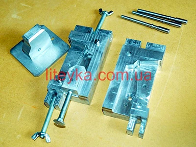 Алюмінієва прес-форма ЛВМ з відокремленими частинами