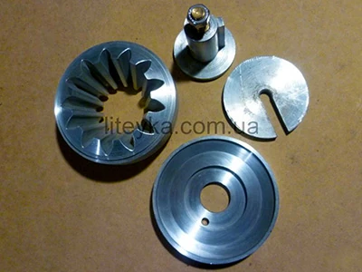 Прес-форма ЛГМ для виготовлення веденого конічного зубчастого колеса