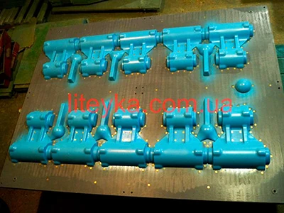 Десятимісне оснащення, нижня половина