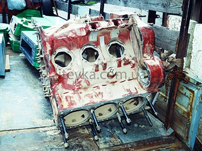 Зразок блок-картера зношений