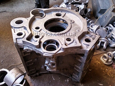 Виливка блок-картера 3